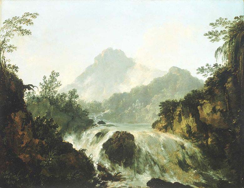 A Cascade in the Tuauru Valley, Tahiti